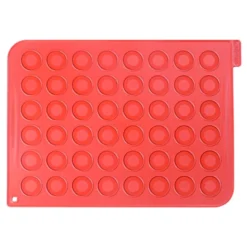 Tapete Silicona para Macarons 48 cavidades - Silikomart