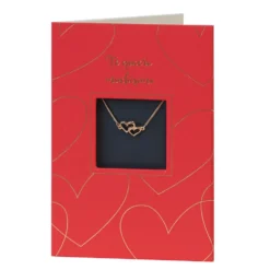 Tarjeta de Felicitación con Colgante Modelo A