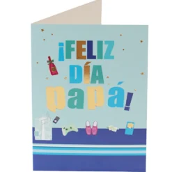 Tarjeta de Felicitación Día del Padre Modelo 3