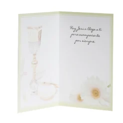 Tarjeta de Felicitación Primera Comunión Modelo A