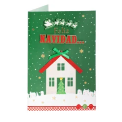 Tarjeta Felicitación Navidad D
