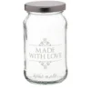 Tarrina de Vidrio para Conservas Made With Love