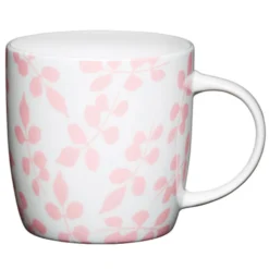 Taza para Mug Cake Hojas Rosas