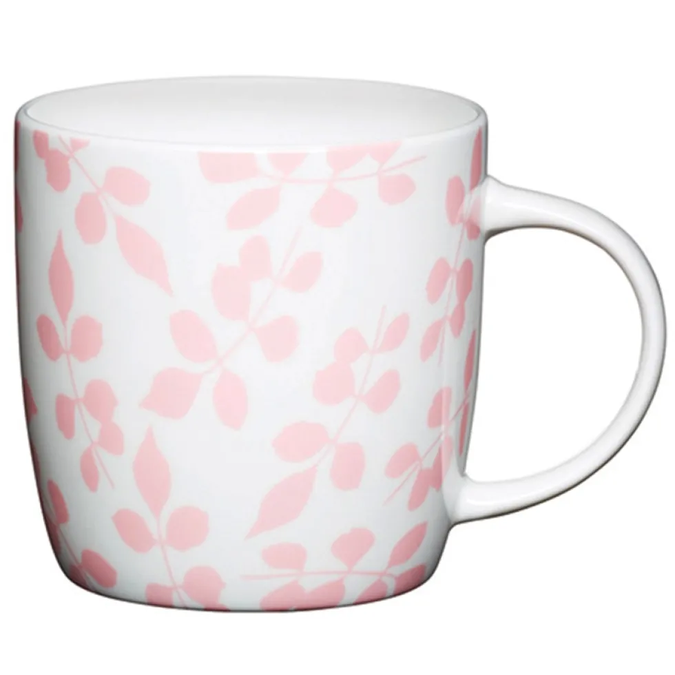 Taza para Mug Cake Hojas Rosas