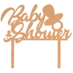 Topper de Madera Baby Shower 18 cm