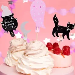 Topper para Cupcakes Halloween 6 ud - Partydeco