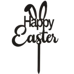 Topper para Tarta Happy Easter 16 cm - Dekora