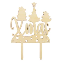 Topper para Tarta Xmas 13 cm - Scrapcooking