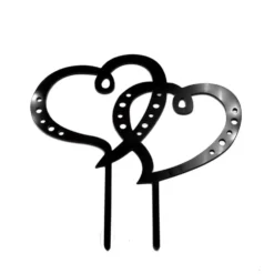 Topper para Tartas Corazones