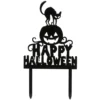 Topper Happy Halloween 12 x 10 cm