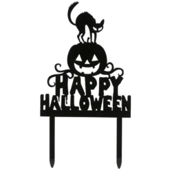 Topper Happy Halloween 12 x 10 cm