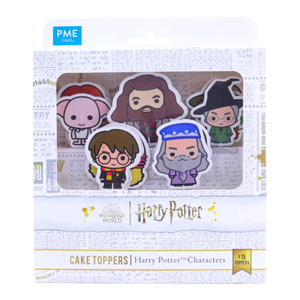 Topper para Cupcakes Los Buenos Harry Potter 15 ud - PME