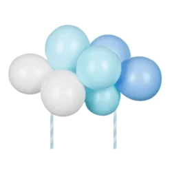 Topper para Tarta Globos Azules - Partydeco