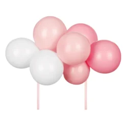 Topper para Tarta Globos Rosas - Partydeco