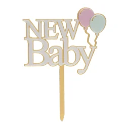 Topper para Tartas New Baby 10 x 14 cm