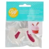 Toppers para Cupcake Orejas Conejo 24 ud - Wilton
