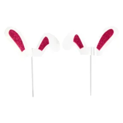 Toppers para Cupcake Orejas Conejo 24 ud - Wilton