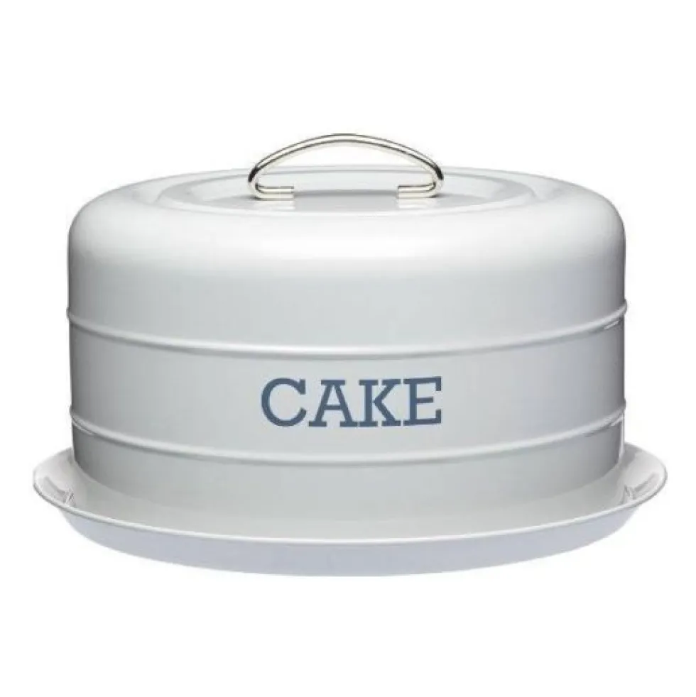 Transportador de Tartas Vintage Gris