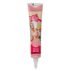 Tubo Escritor de Chocolate Rosa Pastel 25 gr - Funcakes