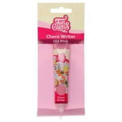 Tubo Escritor de Chocolate Rosa Viejo 25 gr - Funcakes