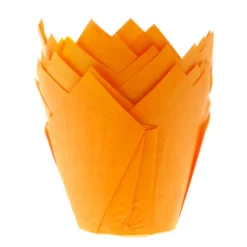Tulipas para Muffins Naranjas 36 ud - House of Marie