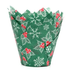 Tulipas para Muffins Navidad 36 ud - House Of Marie