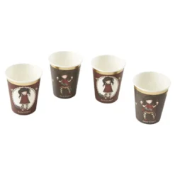 Vasos de Papel Gorjuss Ruby 8 ud
