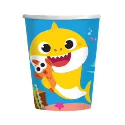 Vasos de Papel Baby Shark 8 ud