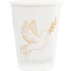 Vasos de Papel Gold Ceremony 270 ml 10 ud