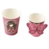 Vasos de Papel Gorjuss Ladybird 8 ud