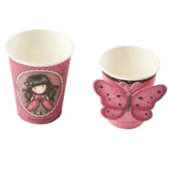 Vasos de Papel Gorjuss Ladybird 8 ud