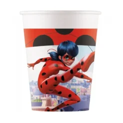 Vasos de Papel Ladybug 8 ud
