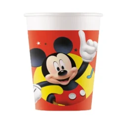 Vasos de Papel Mickey Mouse 200 ml 8 ud