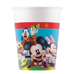 Vasos de Papel Mickey Rock the House 8 ud