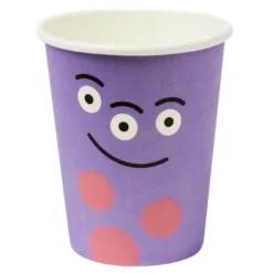 Vasos de Papel Monstruos 8 ud
