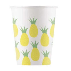 Vasos de Papel Piña 8 ud