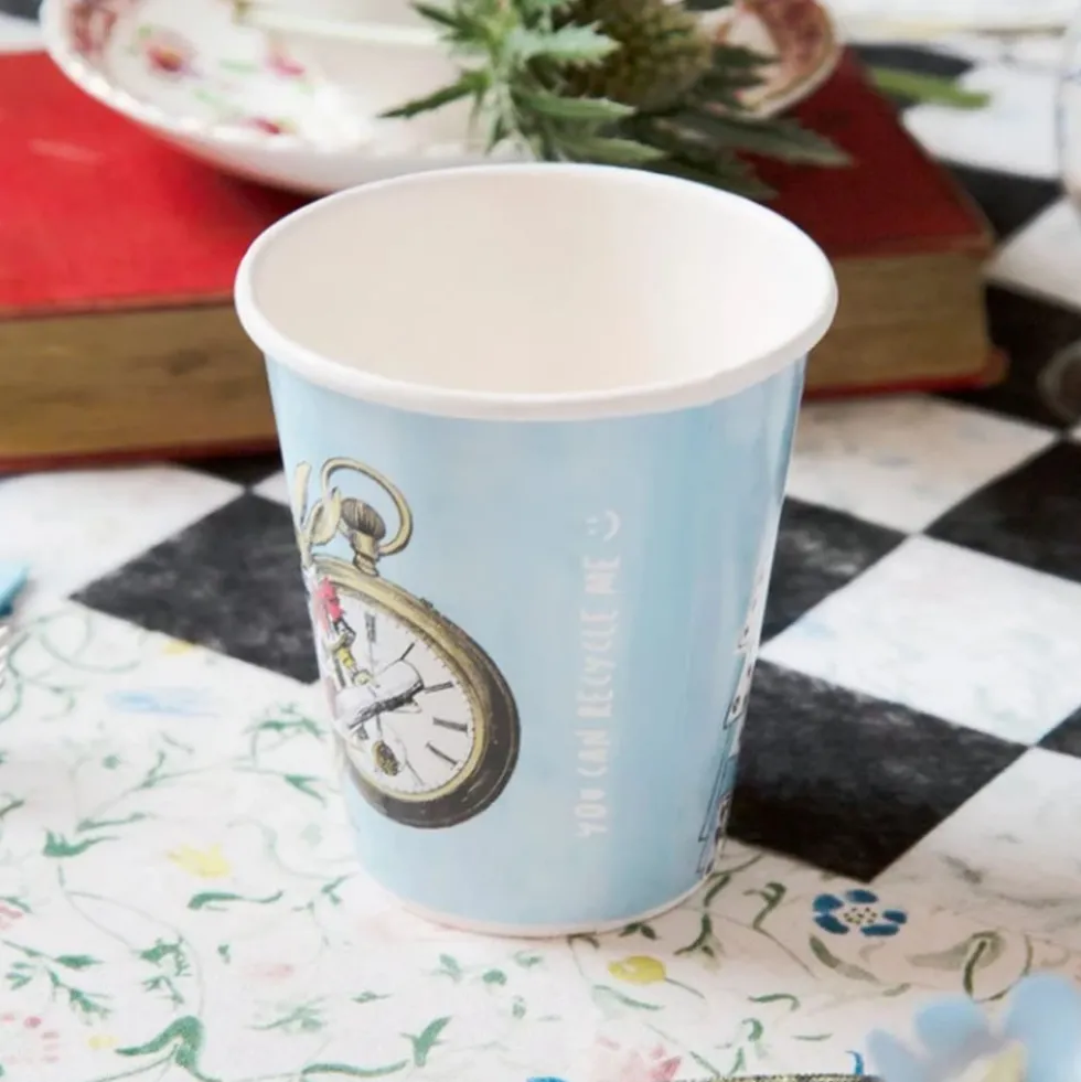 Vasos de Papel Truly Alice 8 ud