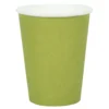 Vasos de Papel Verde Kiwi 10 ud