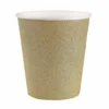 Vasos Dorados con Purpurina 10 ud