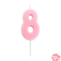 Vela Cumpleaños Gigante - Número 8