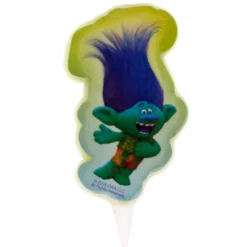 Vela de Cumpleaños Branch 2D Trolls
