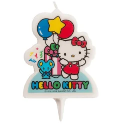 Vela de Cumpleaños Hello Kitty con Globos