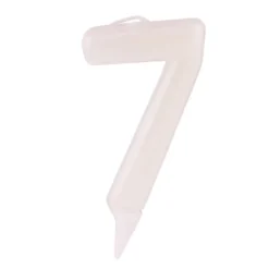 Vela Fluorescente Nº 7 - 6 cm - Dekora