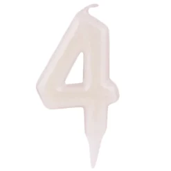 Vela Fluorescente Nº 4 - 6 cm - Dekora