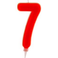 Vela Nº 7 de 15 cm - Dekora