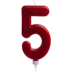 Vela Nº 5 de 15 cm - Dekora