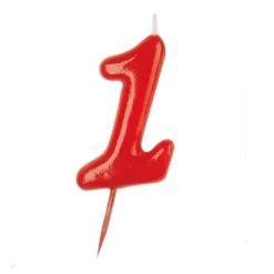 Vela Nº 1 Roja