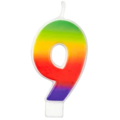 Vela Rainbow Nº 9 - Azucren