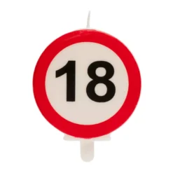 Vela de Cumpleaños 18 Años 6 cm