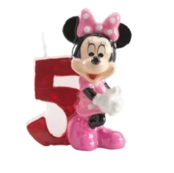 Vela de cumpleaños Minnie Nº 5